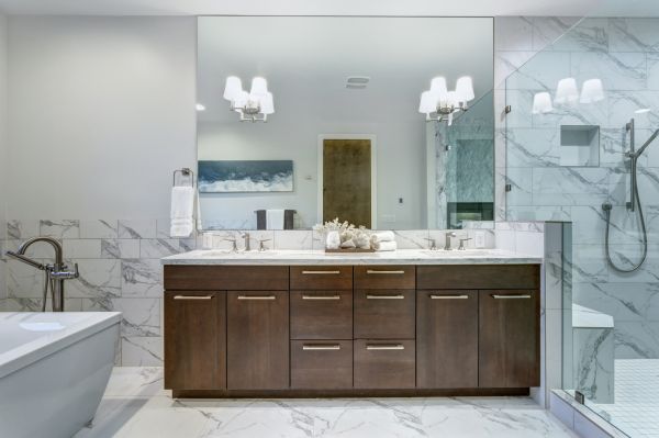 Bathroom Storage Installation in Round Rock